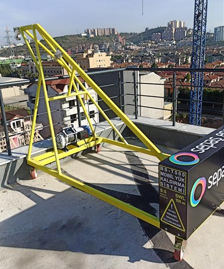 BS-T500 Mobil Yük Kaldırma Sistemi
