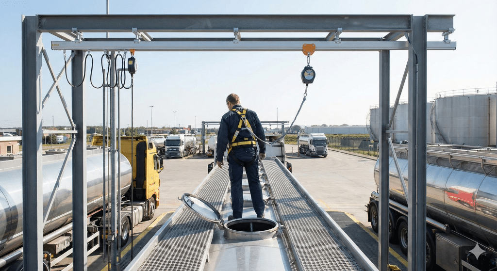 Araç Üstü Yaşam Hattı Sistemleri (Tır, Tanker, Silobas, Dorse)