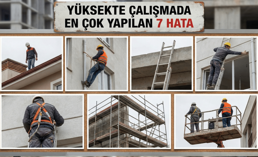 Yüksekte Çalışmada En Çok Yapılan 7 Hata